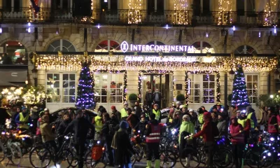 La balade en vélo qui illumine Bordeaux